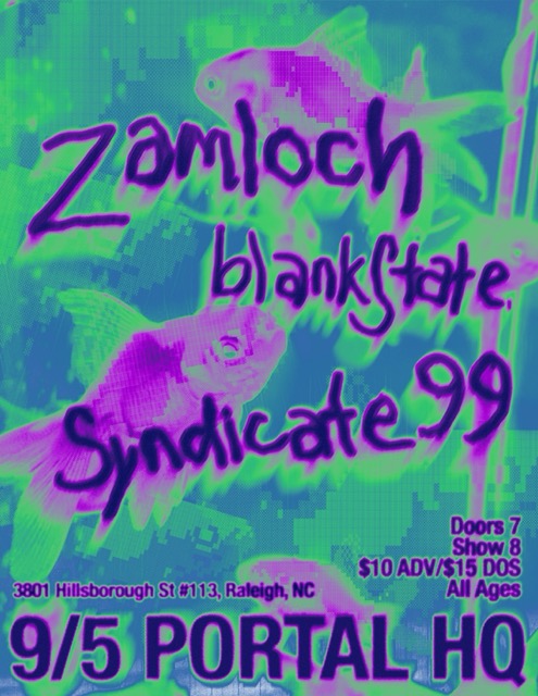 Dugout show poster — Hypocrites