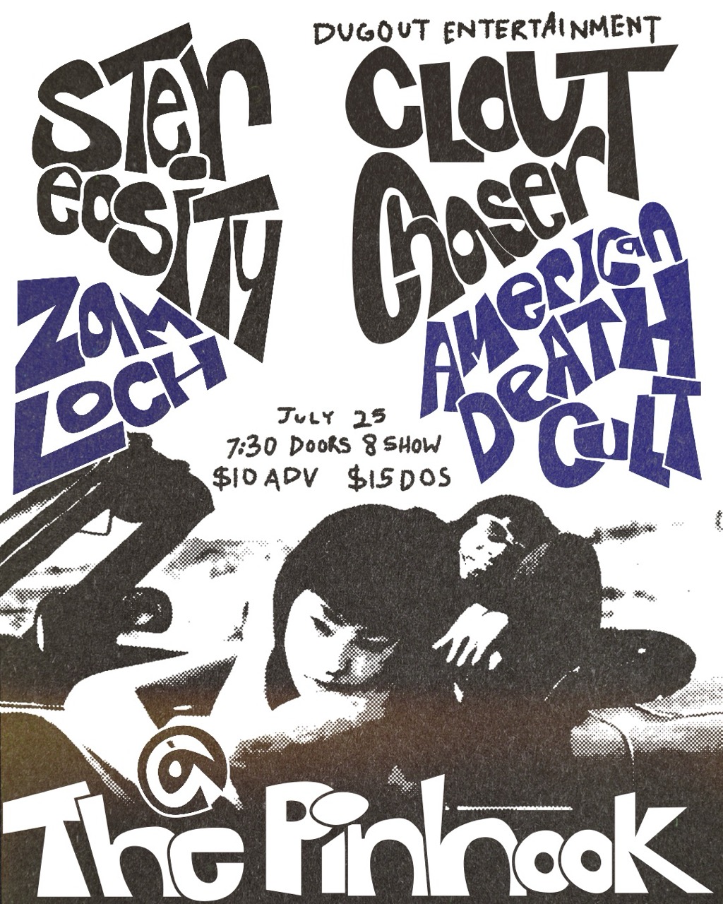 Dugout show poster — Stereosity